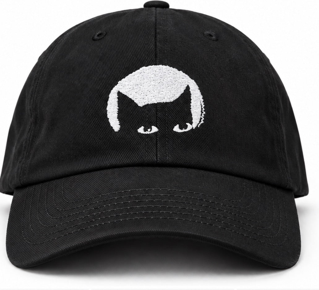 Original Merge Signature Gutter Cat Gang Hat — Black