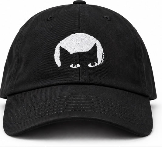 Original Merge Signature Gutter Cat Gang Hat — Black