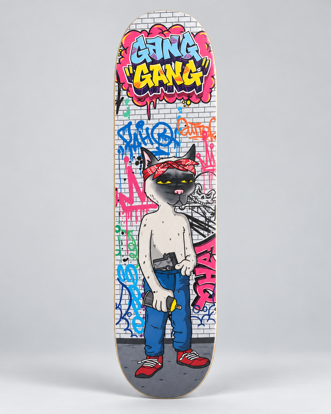 Jeff Staple × Gutter Cat Gang — STAPLEGUTTER Series One Skate Deck