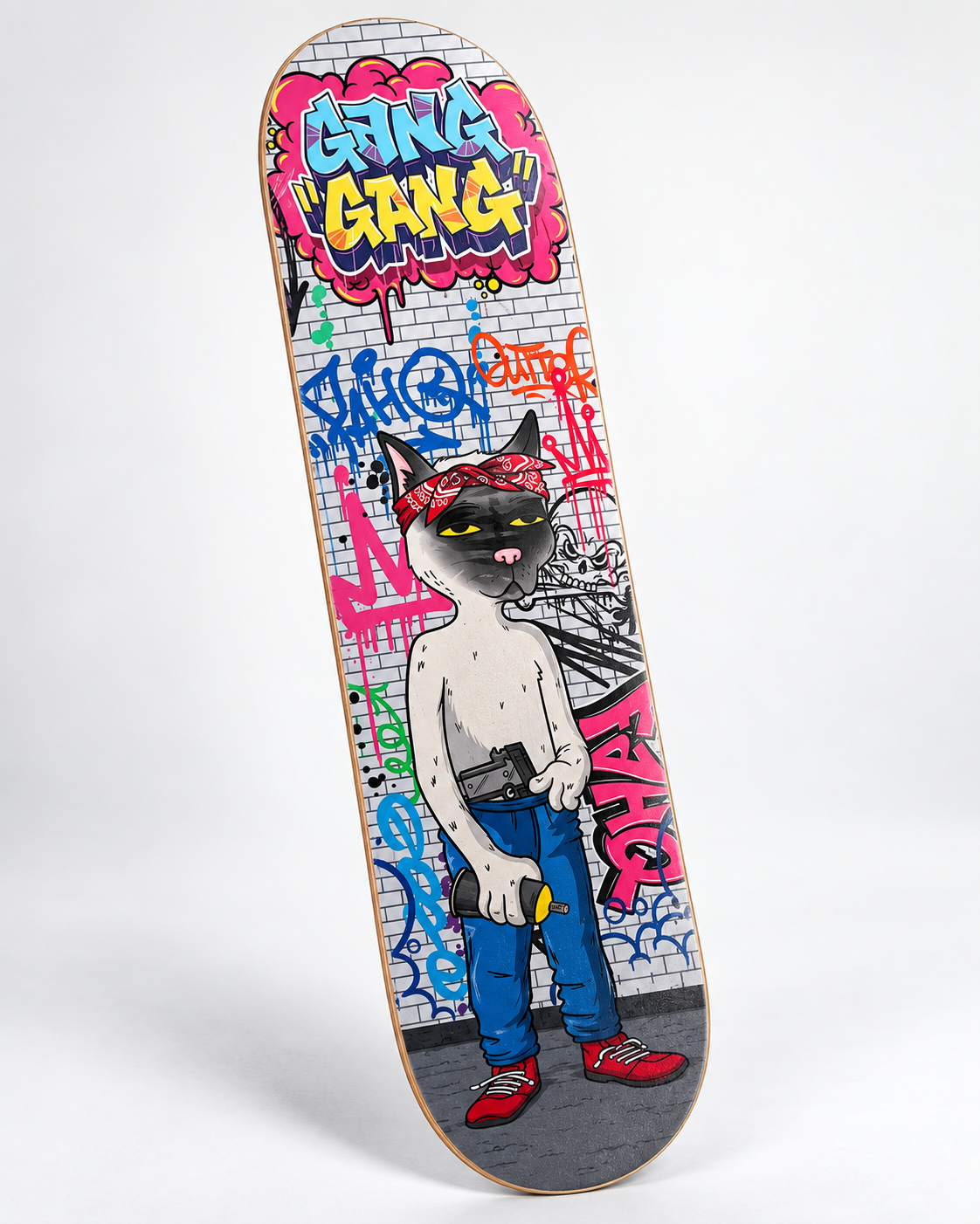 Jeff Staple × Gutter Cat Gang — STAPLEGUTTER Series One Skate Deck