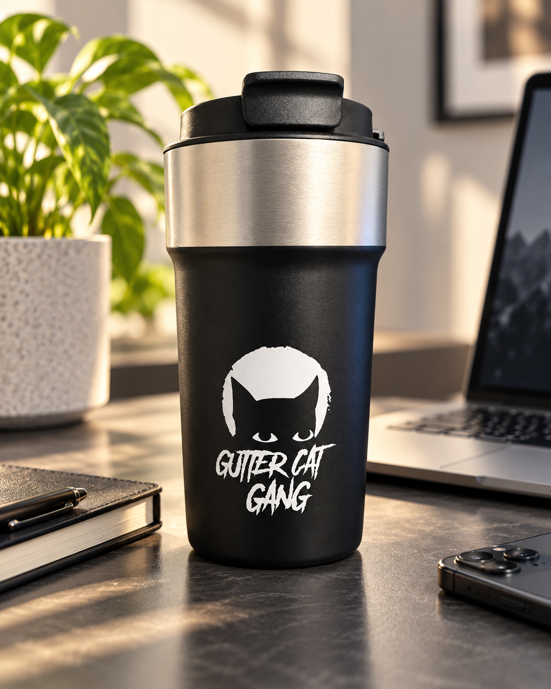 Gutter Cat Gang Stainless Steel Insulated Travel Mug